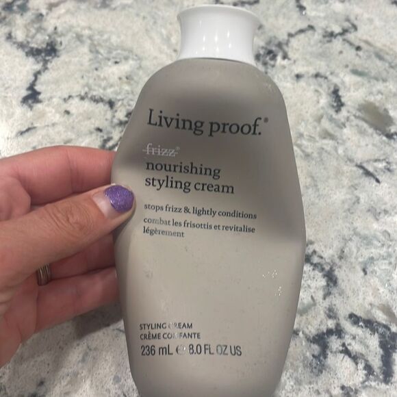 LIVING Proof Nourishing Styling Cream. It’s half full - Picture 2 of 8